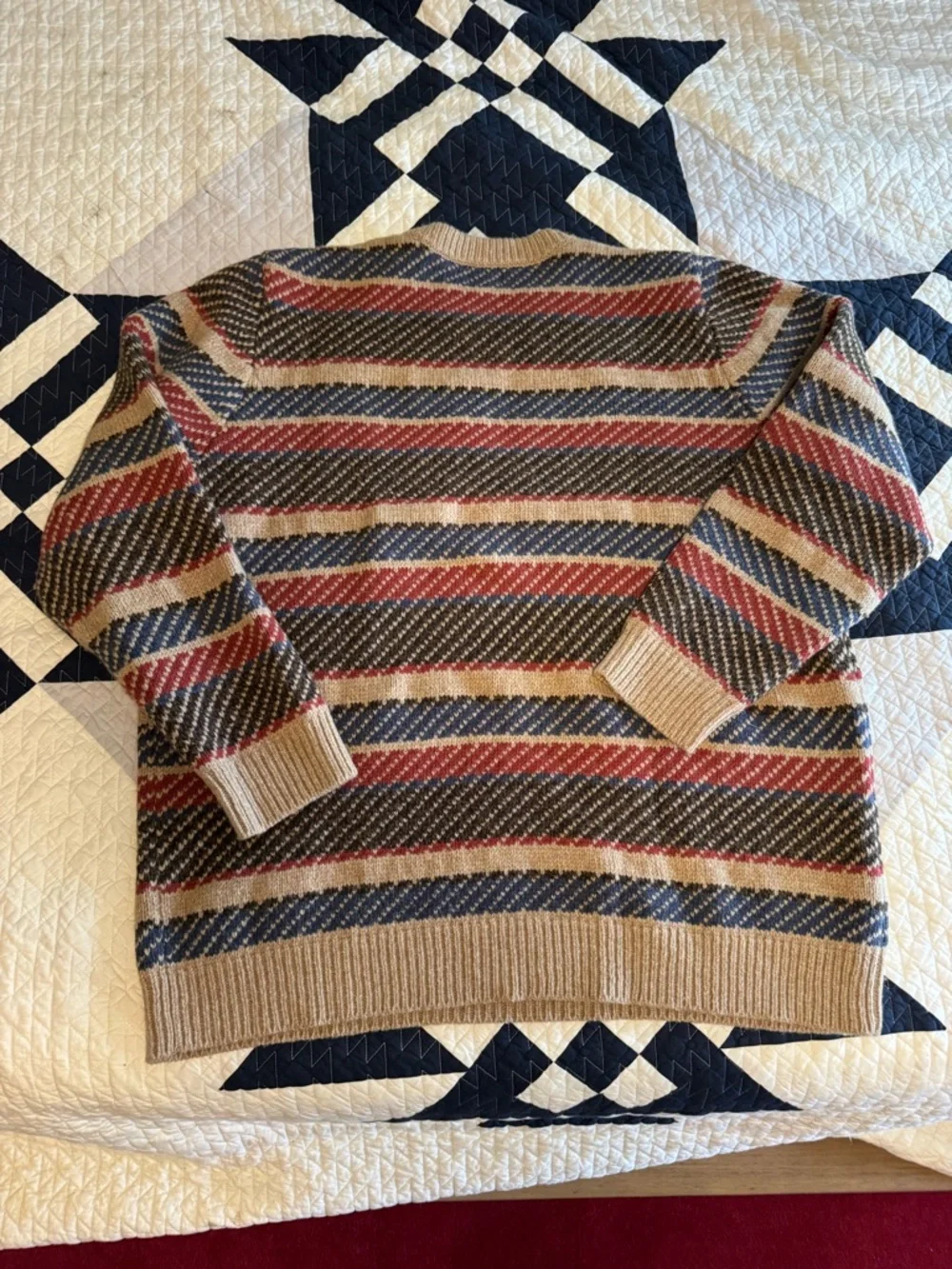 LL Bean Ragg Wool Sweater - 3XLT - Picture 3 of 3